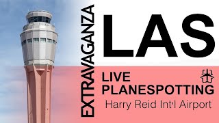 Las Vegas Airport Live Plane Spotting  Legitimate Aviation  EXTRAVAGANZA [upl. by Akire]