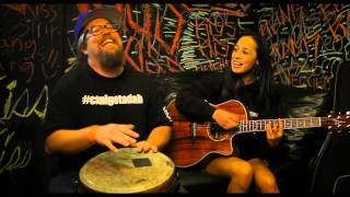 Leilani Wolfgramm quotI Burnquot LIVE ft Travi Bongo of Fortunate Youth [upl. by Cornew]