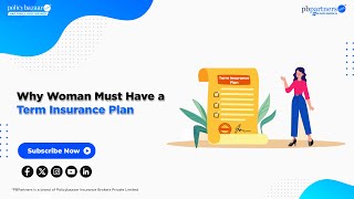 Why Women Must have a Term Insurance Plan [upl. by Nivonod504]