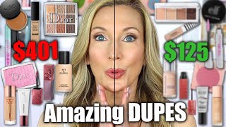 Full Face of DRUGSTORE Makeup DUPES With All Day Wear Test [upl. by Taran]