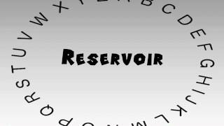 How to Say or Pronounce Reservoir [upl. by Kellyn]