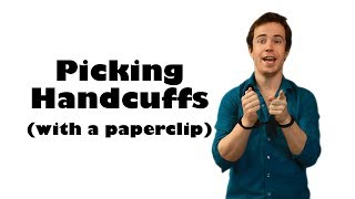 How To Pick Handcuffs With A Paperclip [upl. by Hayikat]