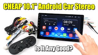 CHEAP 101quot Touch Screen Android Car Stereo [upl. by Alegre]