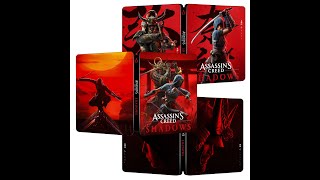 Assassins Creed Shadows Collectors Edition Steelbook INCLUDE Limited Packaging [upl. by Monjo]