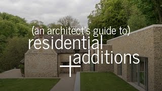 Residential Additions An Architects Guide [upl. by Velick190]