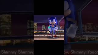 Sonic shimmy shimmy ay shimmy ay memes fyp shorts [upl. by Anya]