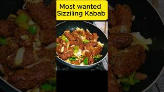 Most Yummy beef sizzling kababs part 2 shorts sizzling kababs ytshorts recipe [upl. by Atteragram458]