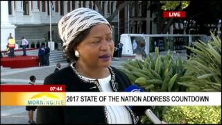 Baleka Mbete on SONA 2017 and her role [upl. by Adnolaj]