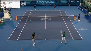 TennisONE Match Replay — Luke JensenRadek Stepanek v Jesse LavineJanMichael Gambill [upl. by Bolger220]