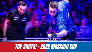 🔥 Top Shots  2022 Mosconi Cup [upl. by Aslehc179]