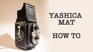 Yashica Mat medium format film camera review and film development with Tetenal C41 [upl. by Ecneret]