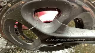 Shimano FC6800 Crankset Failure [upl. by Rofotsirk]