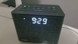 iHome iBT232 Bluetooth Alarm Clock OnOff [upl. by Aisirtap]