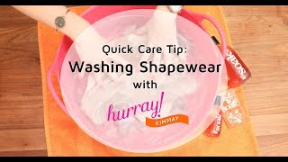 How to Wash Shapewear  Quick Care Tip with Hurray Kimmay [upl. by Denoting]