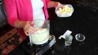 Making Pie Crust in a Food Processor  Baking amp Cooking Tips [upl. by Fritzie]