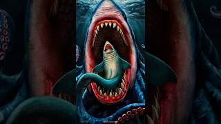 Megalodon vs Killer Orca Creatures  Dolphin White Shark Blue Whale Sprem Whale Sathee Aro [upl. by Trbor870]