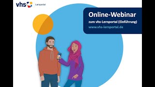 OnlineWebinar zum vhslernportal [upl. by Dduj732]