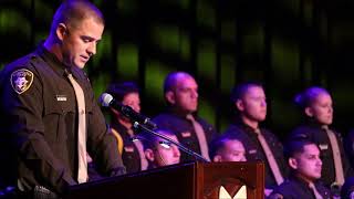 Class Leaders speach LVMPD Academy Graduation [upl. by Asiulairam]