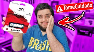 CUIDADO ao COMPRAR SSD M2 NVME da KINGSTON [upl. by Aerbma604]