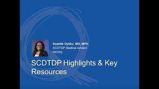 SCDTDP Webinar Strategies and Next Steps for Improving Sickle Cell Disease [upl. by Wolf739]