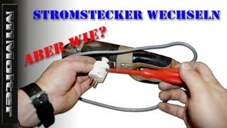 Stecker von Elektrogeräten tauschen wie [upl. by Oeflein]