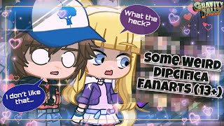 Dipper And Pacifica Checks The FanArts  Gacha  Gravity Falls  Dipper X Pacifica [upl. by Zweig]