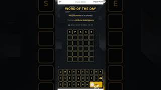 Binance Crypto WODL 5 Letters Answer Today  Word Of The Day  Artificial Intelligence Theme [upl. by Fricke]