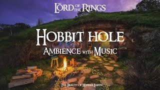 Lord Of The Rings  Hobbit Hole  Ambience amp Music  3 Hours [upl. by Ashil]