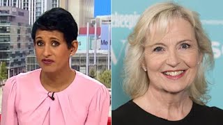 BBC Breakfast star Carol Kirkwood shuts down Naga Munchetty in heated TV row [upl. by Roselin]