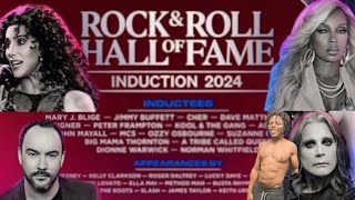 Rock amp Roll Hall of Fame 2024 Iconic Performances and StarStudded Tributes [upl. by Ynnavoj]