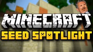 Minecraft Seed Spotlight 26  JUNGLE DESERT TEMPLE HD [upl. by Othe948]