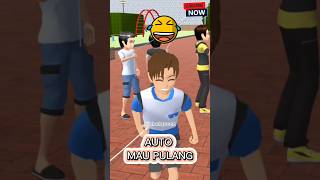 AUTO MAU PULANG shorts sakura sakuraschool sakuraschoolsimulator remix trending fyp [upl. by Edahsalof]