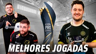 As 30 jogadas mais absurdas da 1ª ESL Pro League de CS2 da historia  Melhores momentos [upl. by Erdnuaed105]