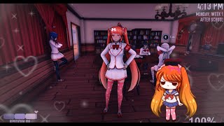 Play as Student Council Osana  Yandere Simulator Demo [upl. by Adolfo]