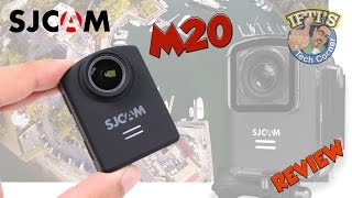 SJCAM M20 Mini Action Camera  REVIEW amp SAMPLE FOOTAGE [upl. by Fita]