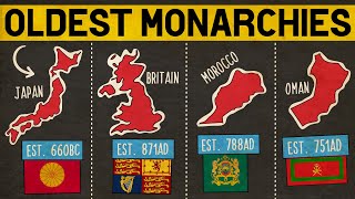 The Oldest Monarchies In The World [upl. by Lrad]