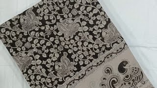 Kalamkari MulMul Cotton Sarees Rs 800Shipping ishanisarees mulmulcottonsarees kalamkaricotton [upl. by Kat306]