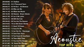 Best Acoustic Songs Collection  Acoustic 2024  The Best Acoustic Covers of Popular Songs 2024 [upl. by Limhaj]