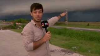 Cazatormentas al ataque Tormentas por la Pcia de BsAs con José Bianco por TN  Stormchaser [upl. by Sailesh]