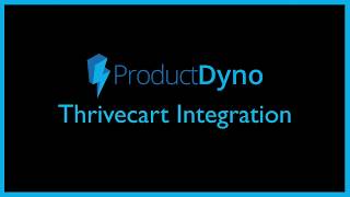 ProductDyno Thrivecart Integration [upl. by Jerome]