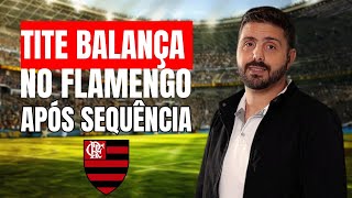 TITE BALANÃ‡A NO FLAMENGO APÃ“S SEQUÃŠNCIA DE RESULTADOS NEGATIVOS [upl. by Nerdna550]