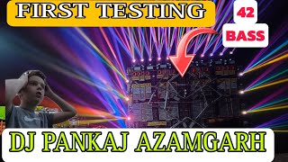 FIRST TESTING DJ PANKAJ CKY AZAMGARH £ DJ PANKAJ KA POWER PANKJACKY [upl. by Nalac]