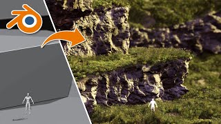 Creating terrain has NEVER BEEN EASIER  Instant high quality terrain with Blender AutoTerrainer [upl. by Radman869]