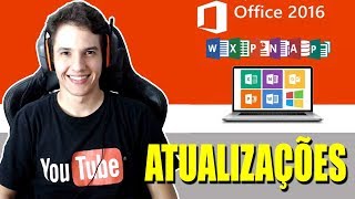 Como desativar ATUALIZAÇÕES automáticas OFFICE 2016 [upl. by Walker777]