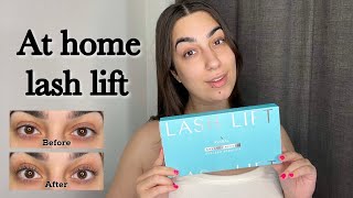 AYASAL LASH LIFT KIT  At home lash lift ItsJoannaCristina [upl. by Derina559]