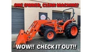 Kubota L3130 31HP 4WD Tractor amp LA723 Loader [upl. by Frederica]