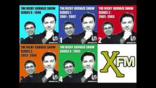 Ricky Gervais Show XFM  Richard Dickie Anderson Compilation [upl. by Wilmette]