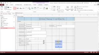 Microsoft Access 20132016 pt 3 Query Forms Reports [upl. by Toomay]