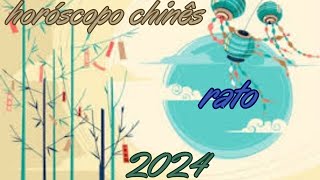 Horóscopo Chinês 2024  Rato [upl. by Brodeur]