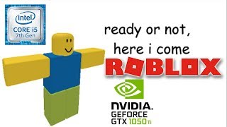 Roblox on Lenovo Y520 GTX 1050 Ti i57300HQ [upl. by Seidler81]